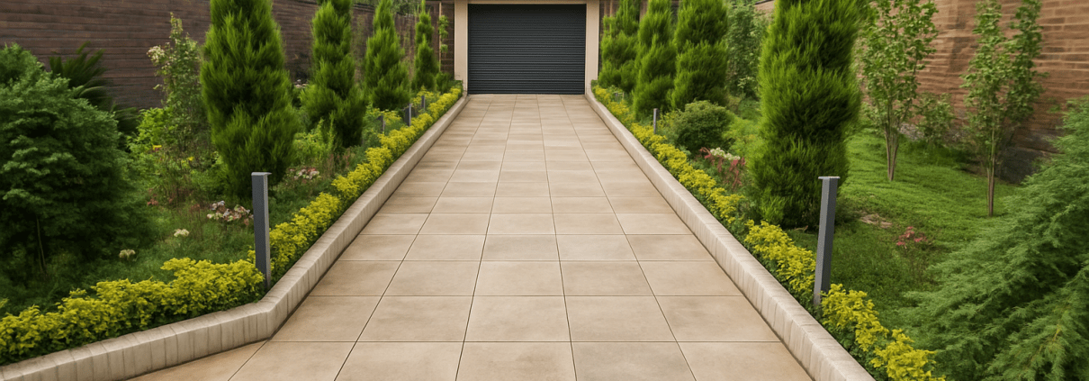 محوطه سازی ویلا